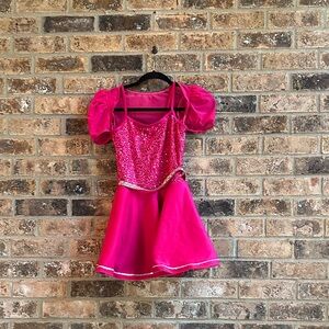 Sparkling Pink Kids Costume Dress